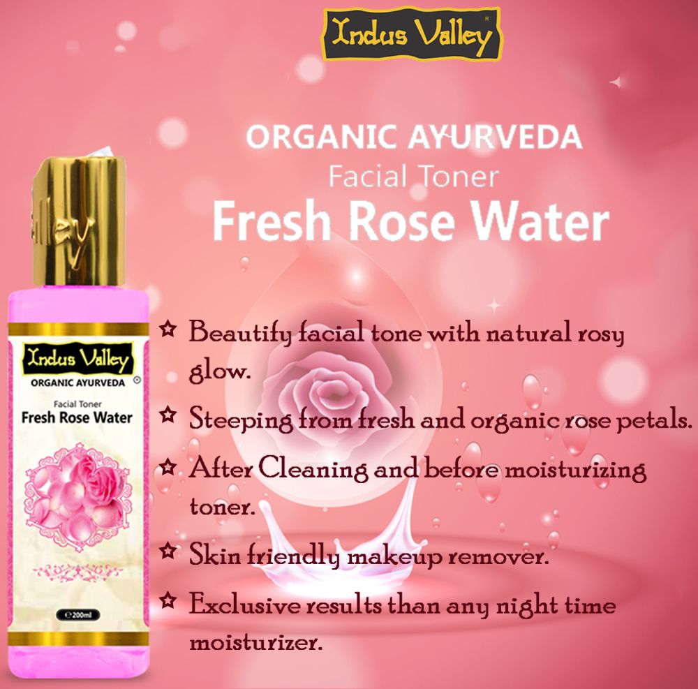 indus valley rose water