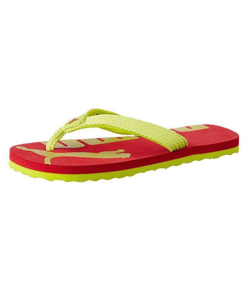 puma childrens flip flops