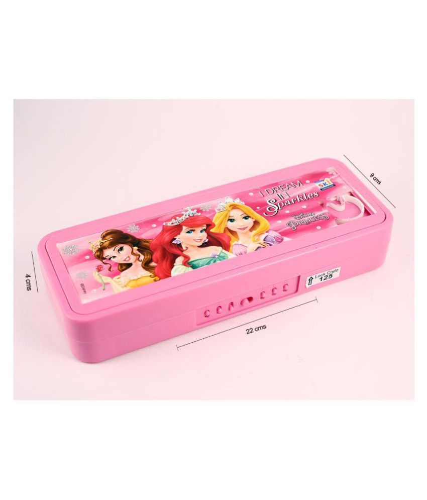 disney princess puzzle pencil box