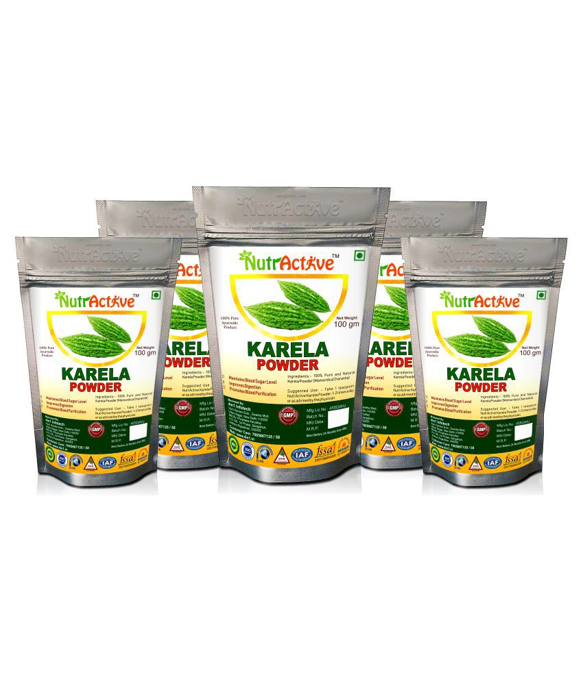 NutrActive Karela Powder 500 gm