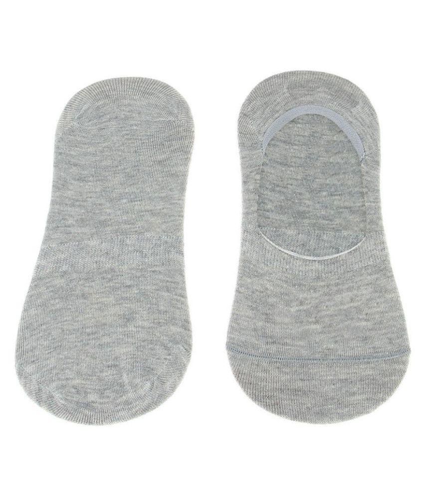     			Tahiro Gray Cotton Low Cut Socks - Pack Of 2