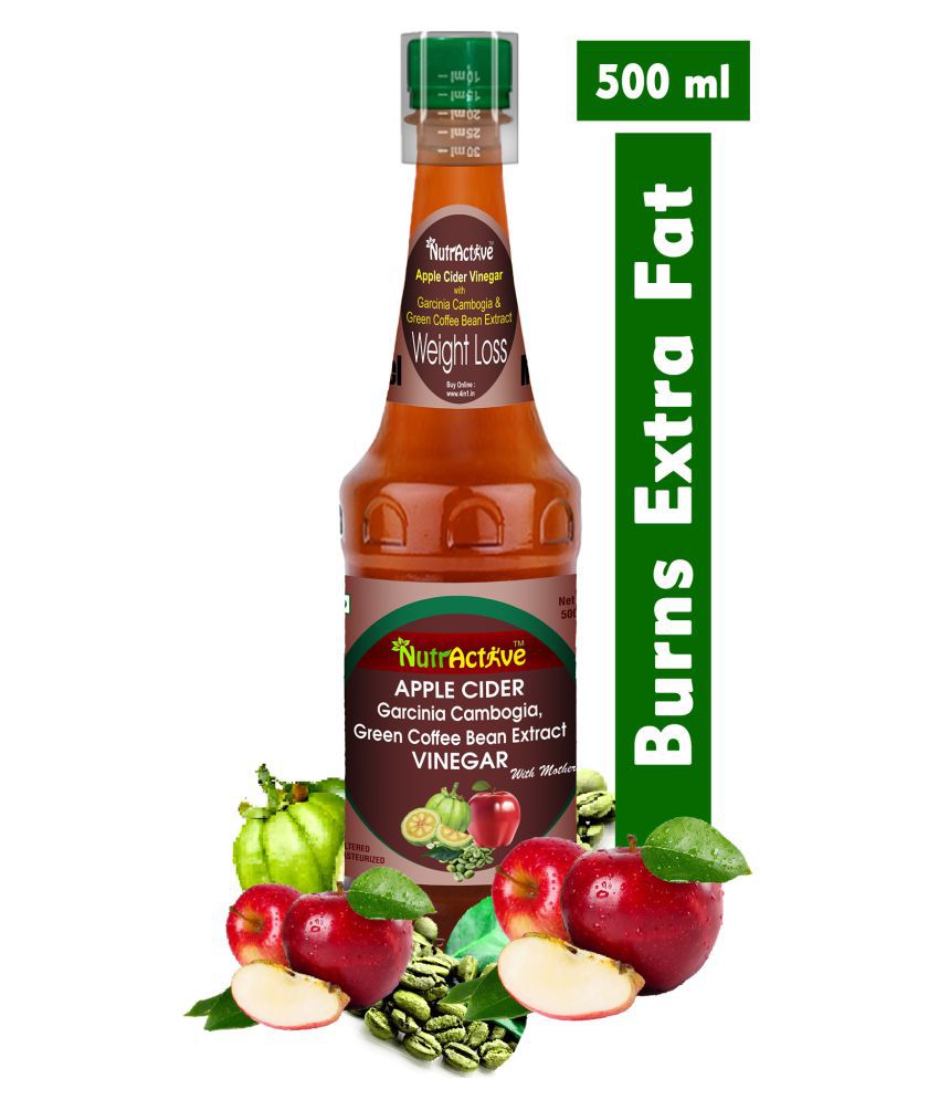     			NutrActive Apple Cider with Garcinia Cambogia and Green Coffee Beans Vinegar 500 ml Unflavoured