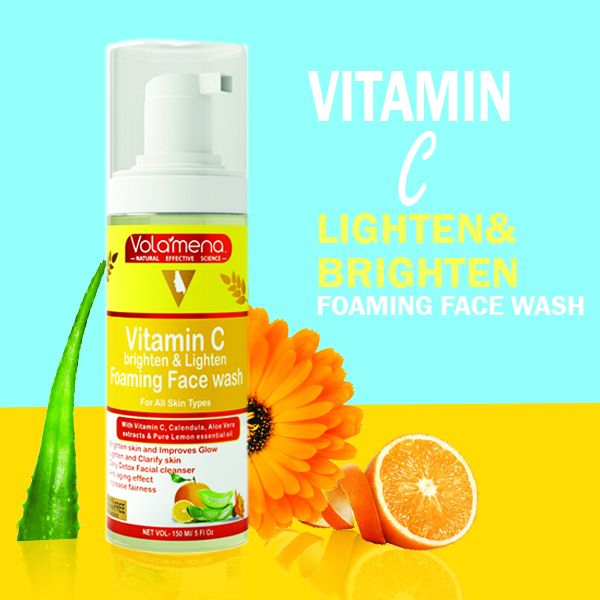     			Volamena Vitamin C Lighten & Brighten Face Wash 150 mL