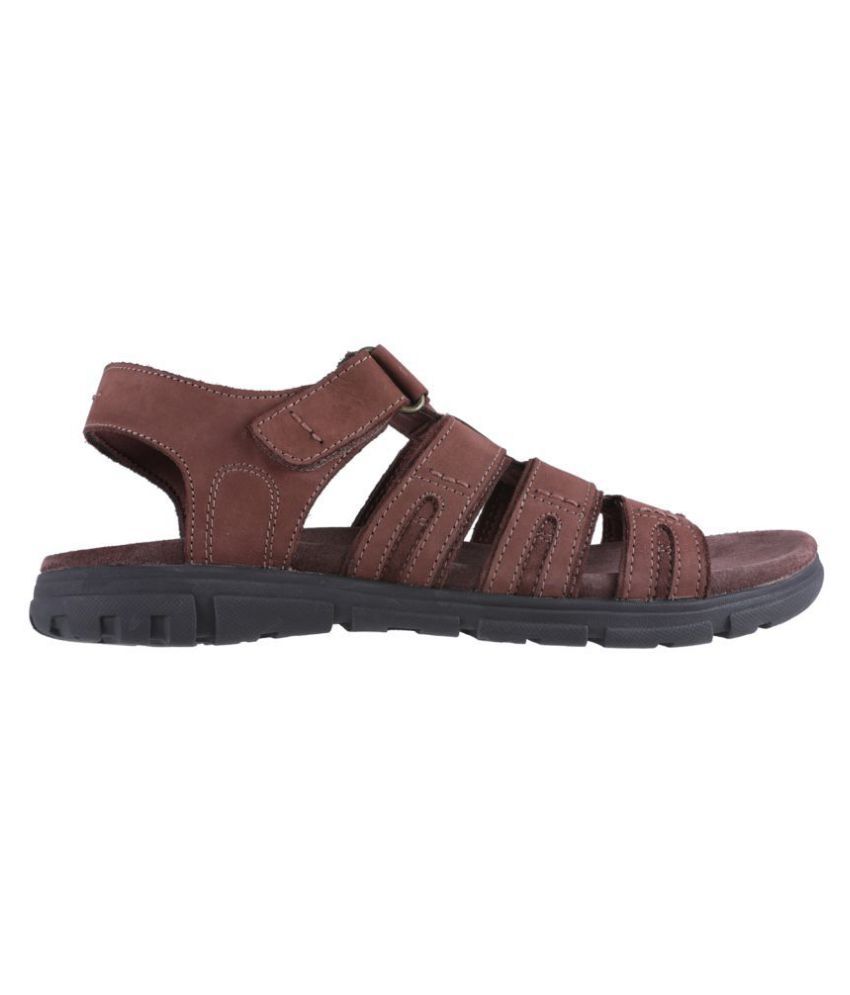 rust colored sandals