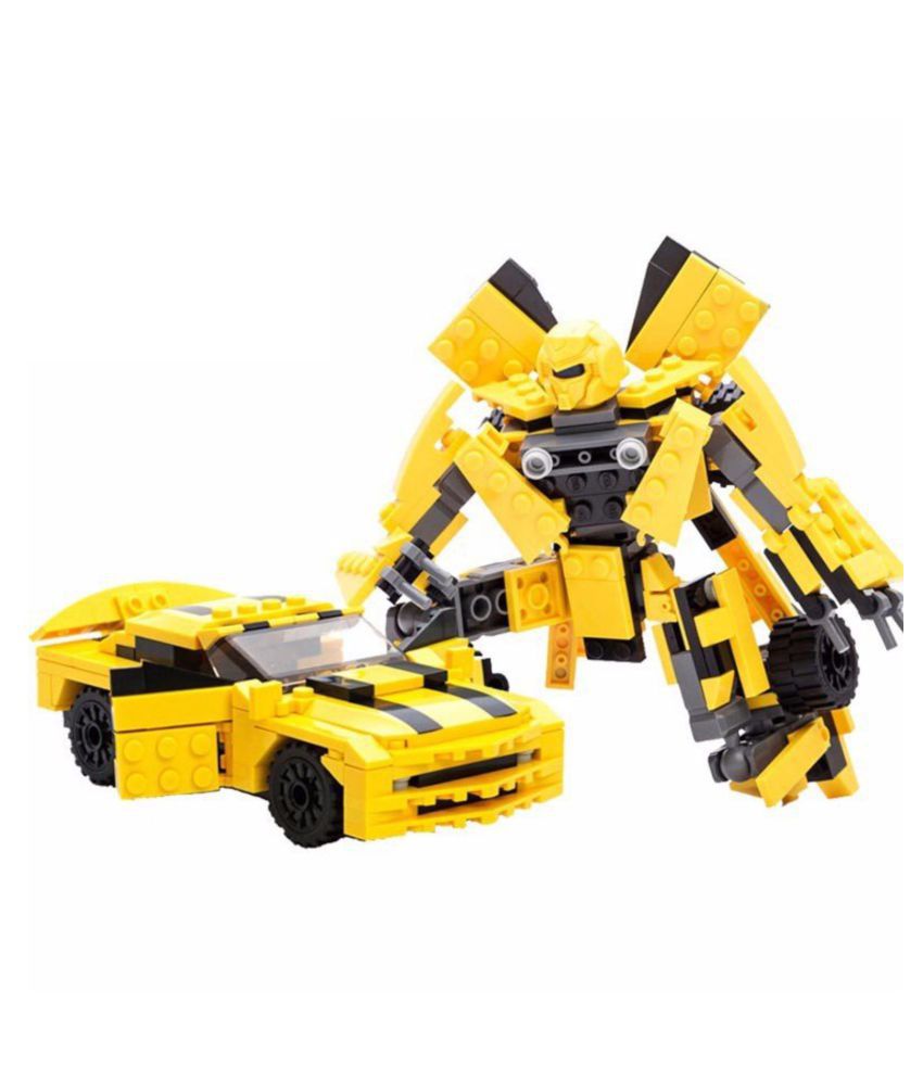 GUDI Transformers Robot Bumblebee Model Building Blocks Children's Toys 225pcs 