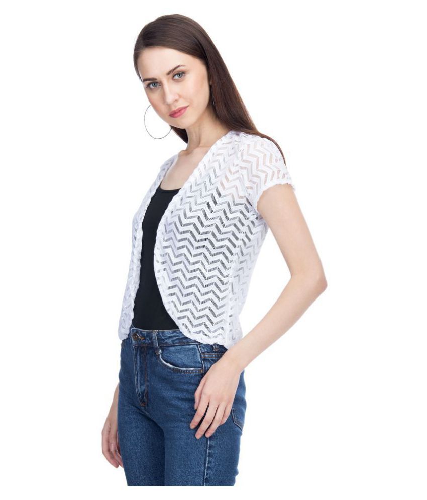 net shrug suit design