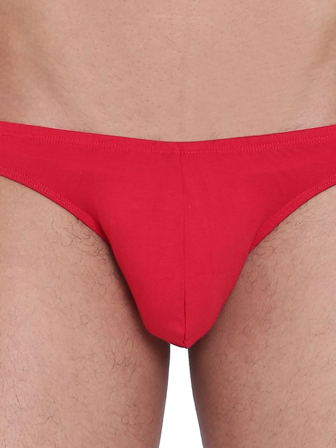 La Intimo Red Thong Single B