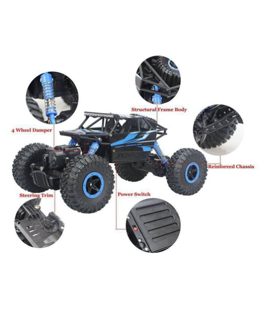 Assemble 2.4 GHz Remote Controlled Rock Crawler Off Road Truck