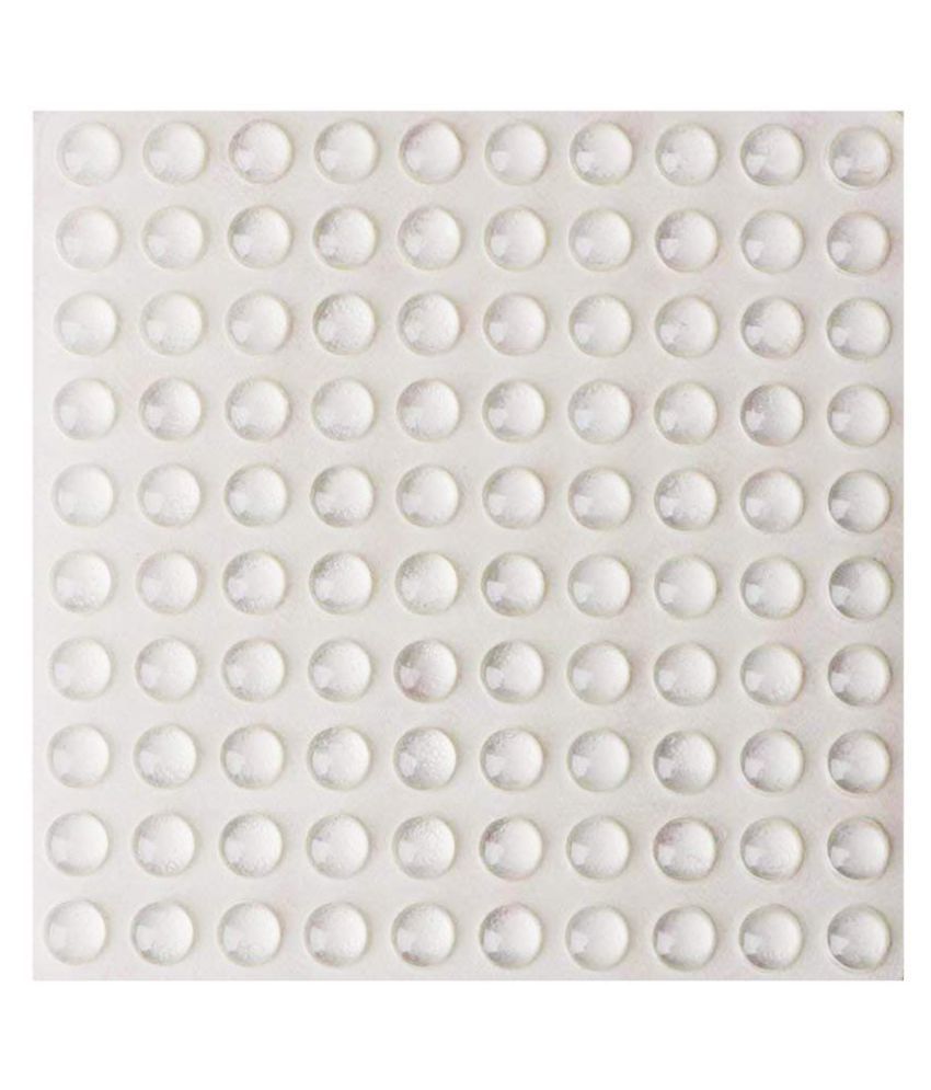 Buy Round Adhesive Silica Gel Bumpers Door Cabinet Drawer Safety
