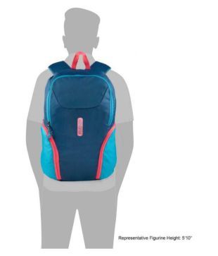 american tourister navy blue backpack