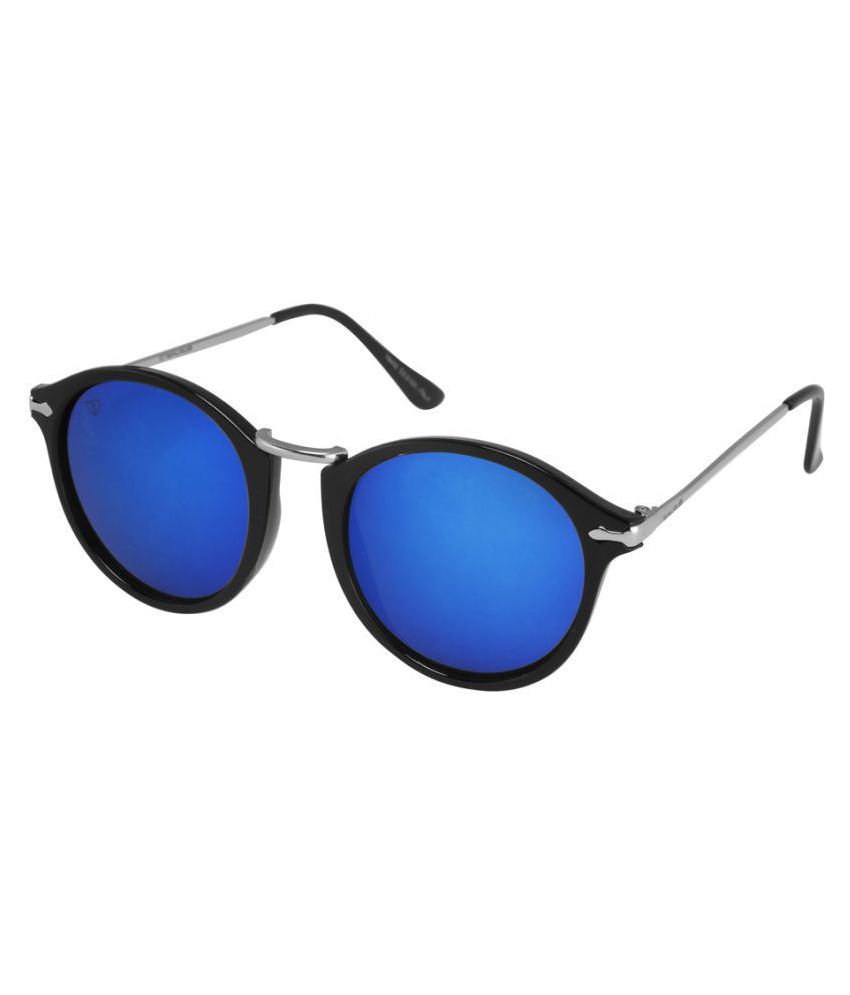     			Walrus - Blue Panto Sunglasses ( WS-JKSN-200207 )