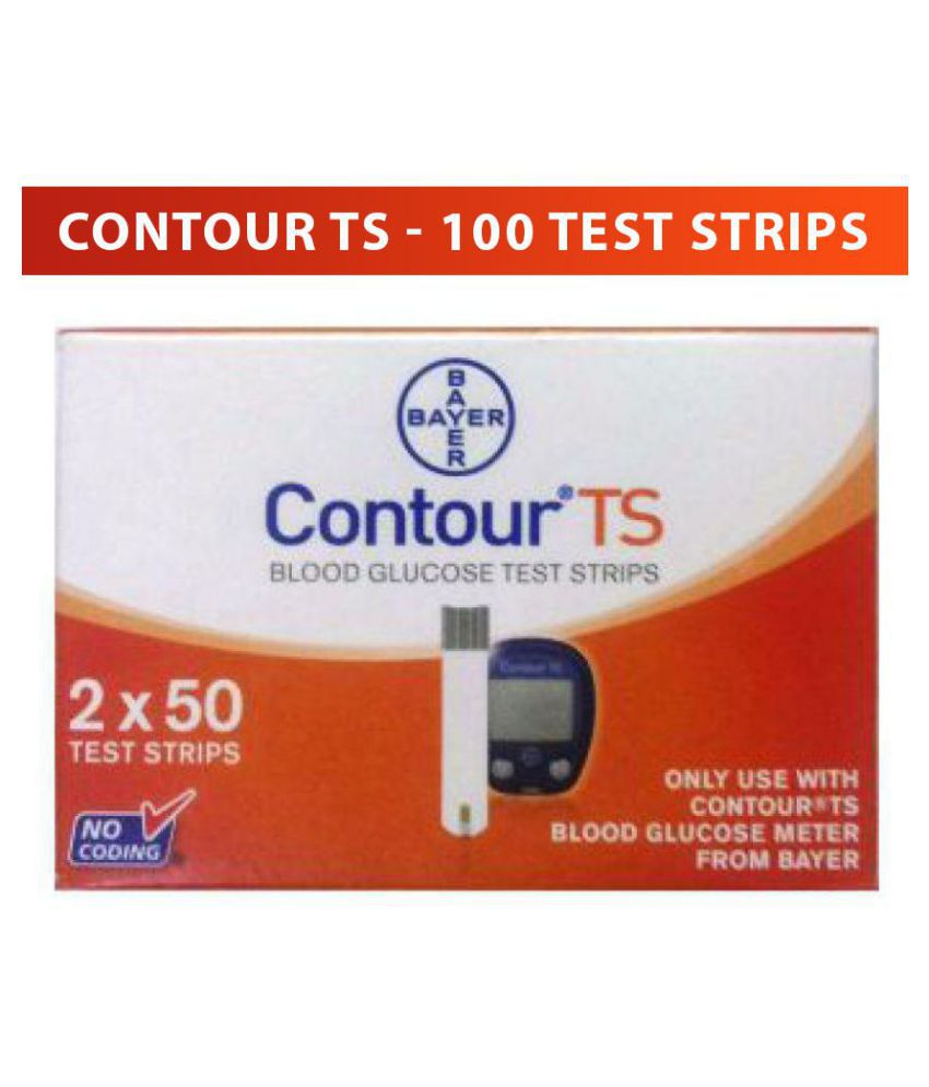    			Bayer contour TS Contour TS 100 Sugar Strips Expiry 07/2021