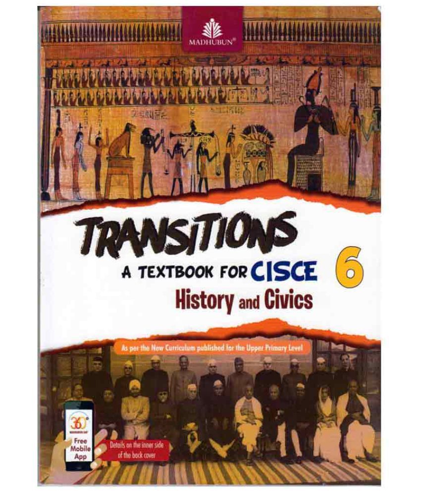 Transitions Icse History And Civics Class 6 Fourth Revised Edition Buy Transitions Icse History