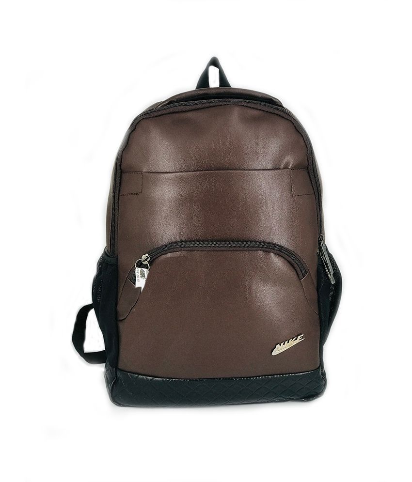 nike leather backpack
