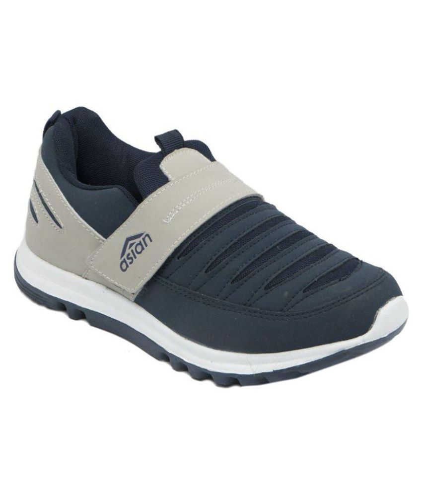 Asian Shoes Superfit Running Shoes Gray 