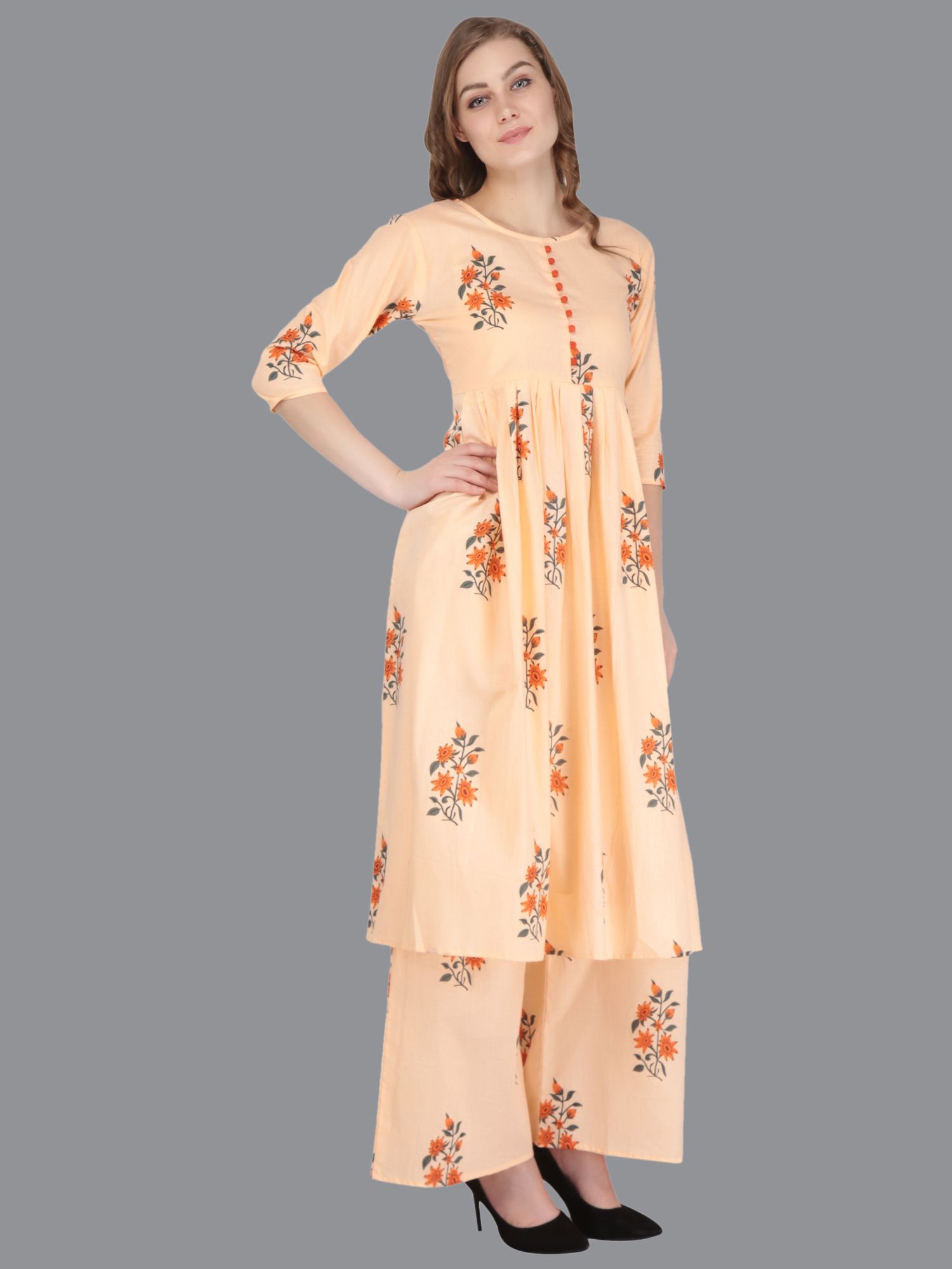stitched palazzo suits online