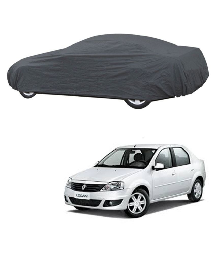     			Autoretail Grey Color Dust Proof Car Body Polyster Cover Polyster For Mahindra Logan
