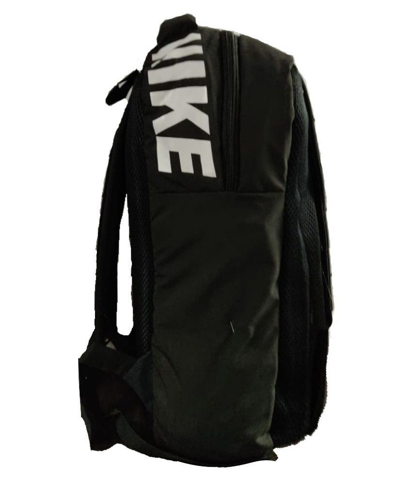 Nike Black Polyester College Bags Backpacks Shoulder Bags For Men ...