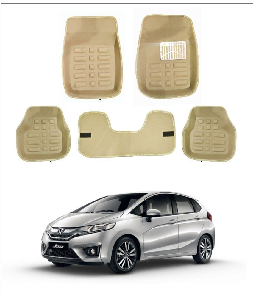 Trigcars Car Carpet Cream Car Floor Foot Mats For Honda Jazz Buy