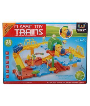 webby classic toy train set