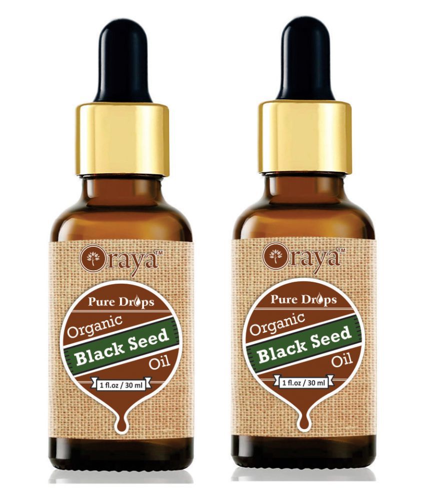     			ORAYA 100% Pure & Organic Blackseed ( Kalonji) Oil- 60 ml Pack of 2