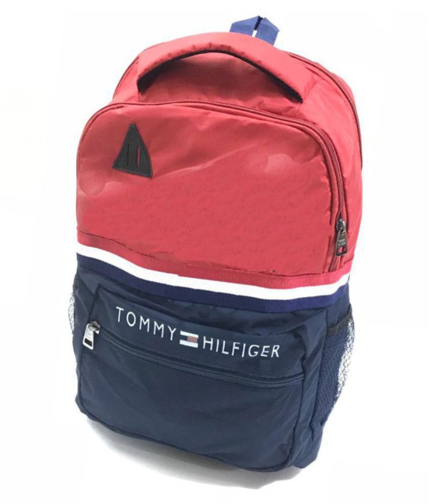 Tommy Hilfiger Red Backpack - Buy Tommy 