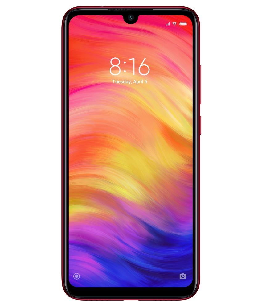 MI Note 7 Pro (6GB RAM) ( 128GB , 6 GB ) Red Mobile Phones