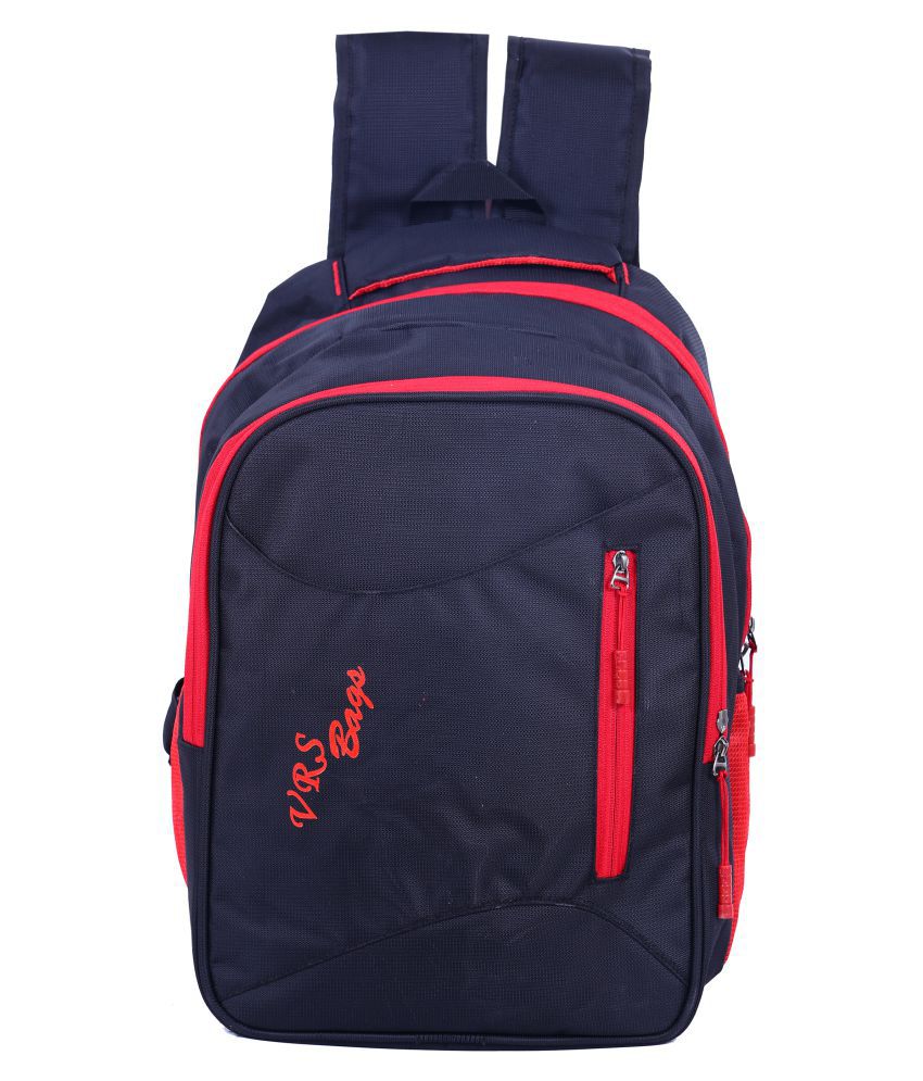 VRS BAG Black Polyester College Bag - Buy VRS BAG Black Polyester ...
