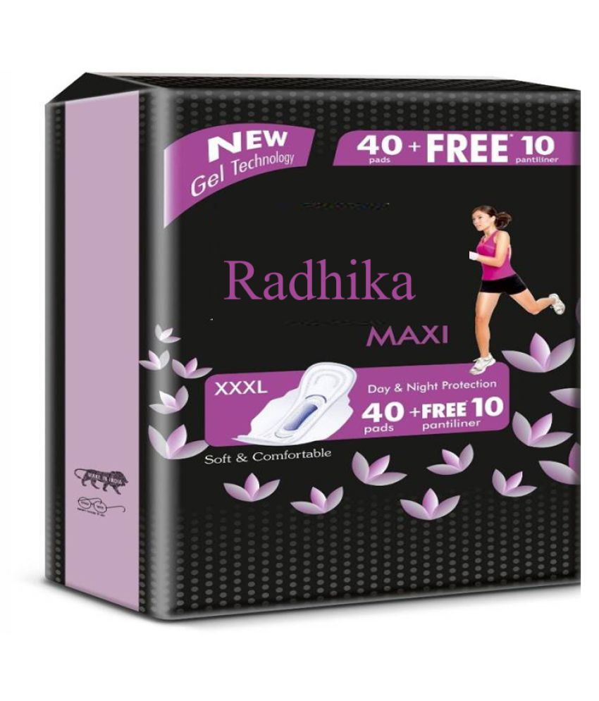 Radhika Sanitary Pad Jumbo XXL Full Size XXL 40 Sanitary Pads Buy
