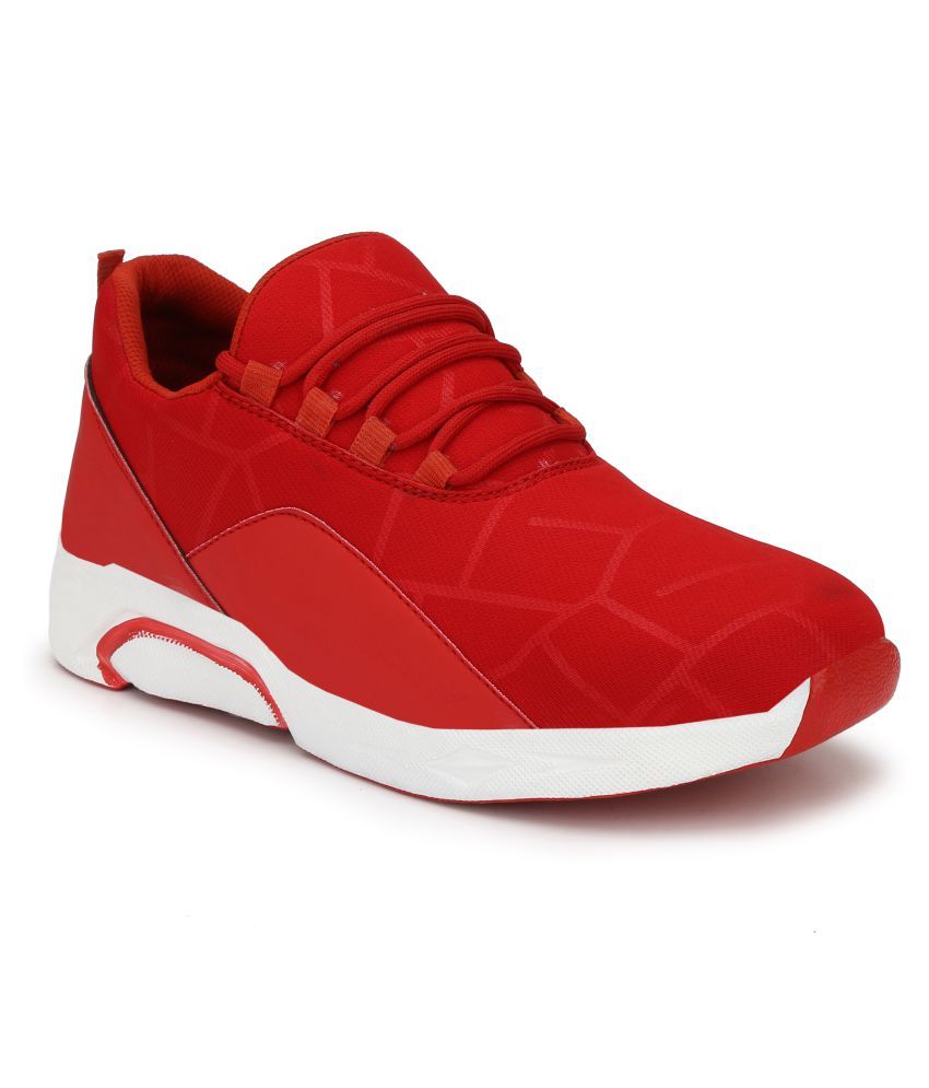 KLEVER KICKS Runing Sport Shoes Running Shoes Red: Buy Online at Best ...