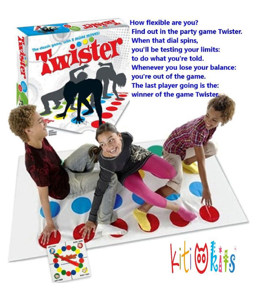 Kiti Kits Twister Cool Mat And Spinner Game Buy Kiti Kits