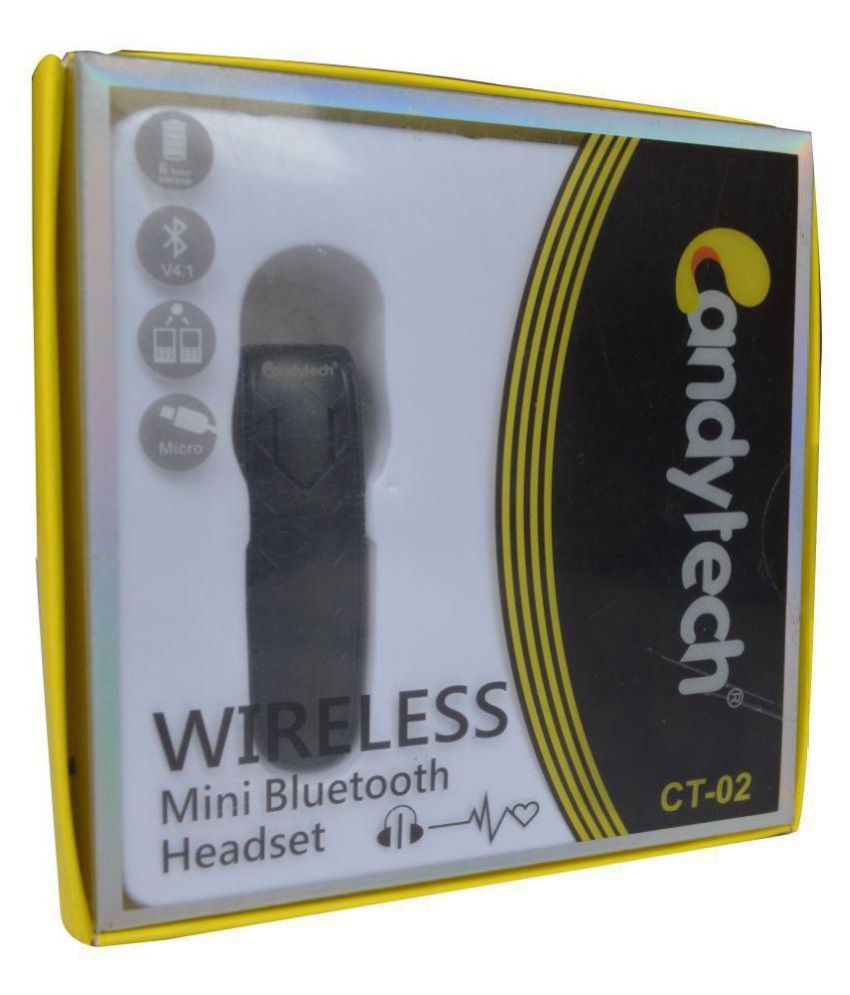 candytech bluetooth earphones