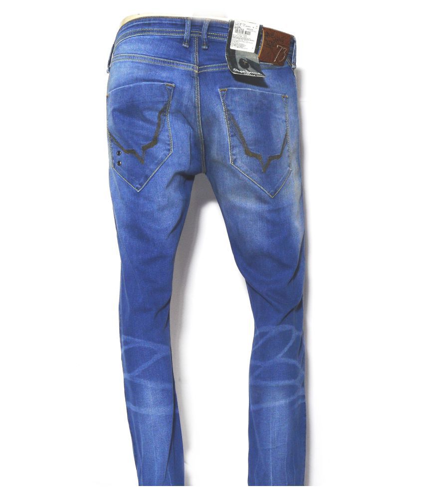 Pepe Jeans Blue Slim Jeans - Buy Pepe Jeans Blue Slim Jeans Online at ...