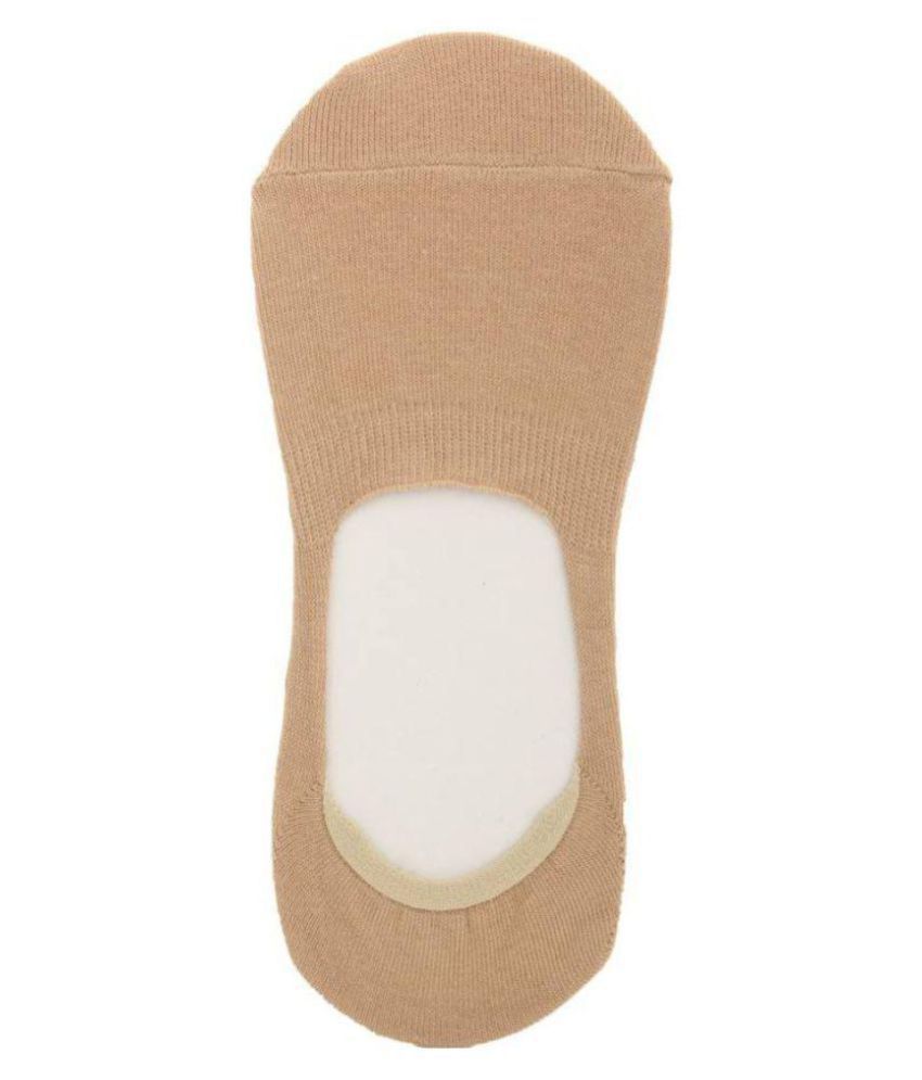 Ciara Bellini Beige Colour Footies Loafer Socks - Pack Of 3: Buy Online ...