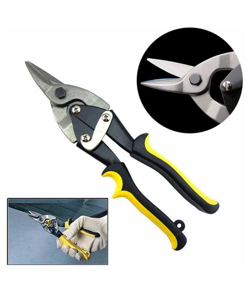 25*5.5cm Cutting Scissors Straight Aviation Tin Snip Sheet Metal Shear