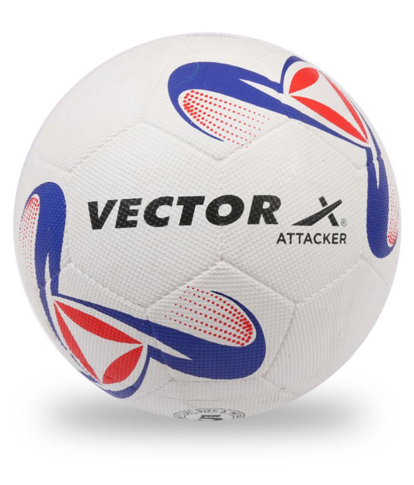     			Vector X White Rubber Football ( Pack of 1 )