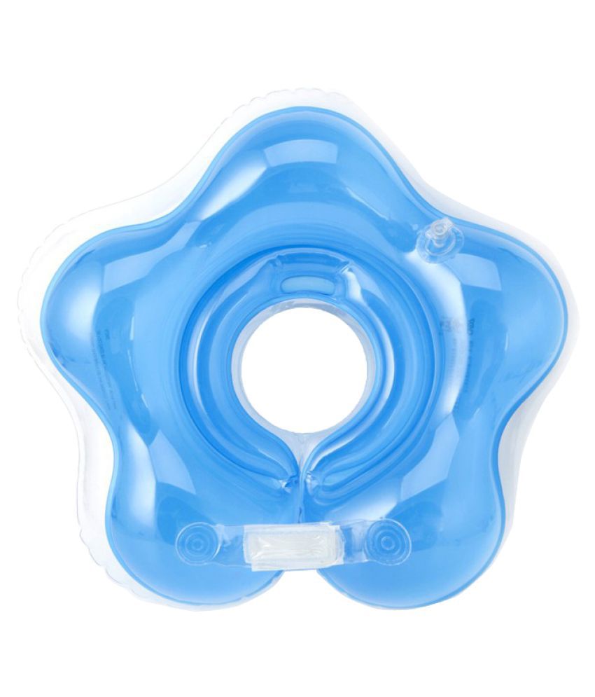 Nema Inflatable Baby Neck Float Safety Swimming Ring - Blue