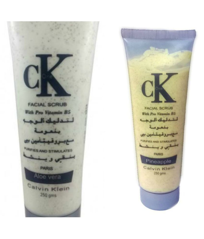 calvin klein face scrub price