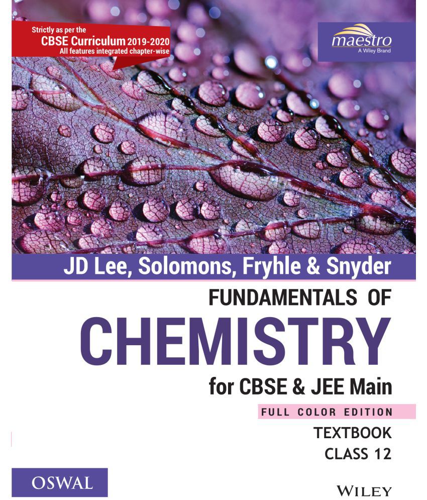     			Fundamentals of Chemistry: CBSE Class 12 (CBSE & JEE Main) - Set of Textbook & Practice Book