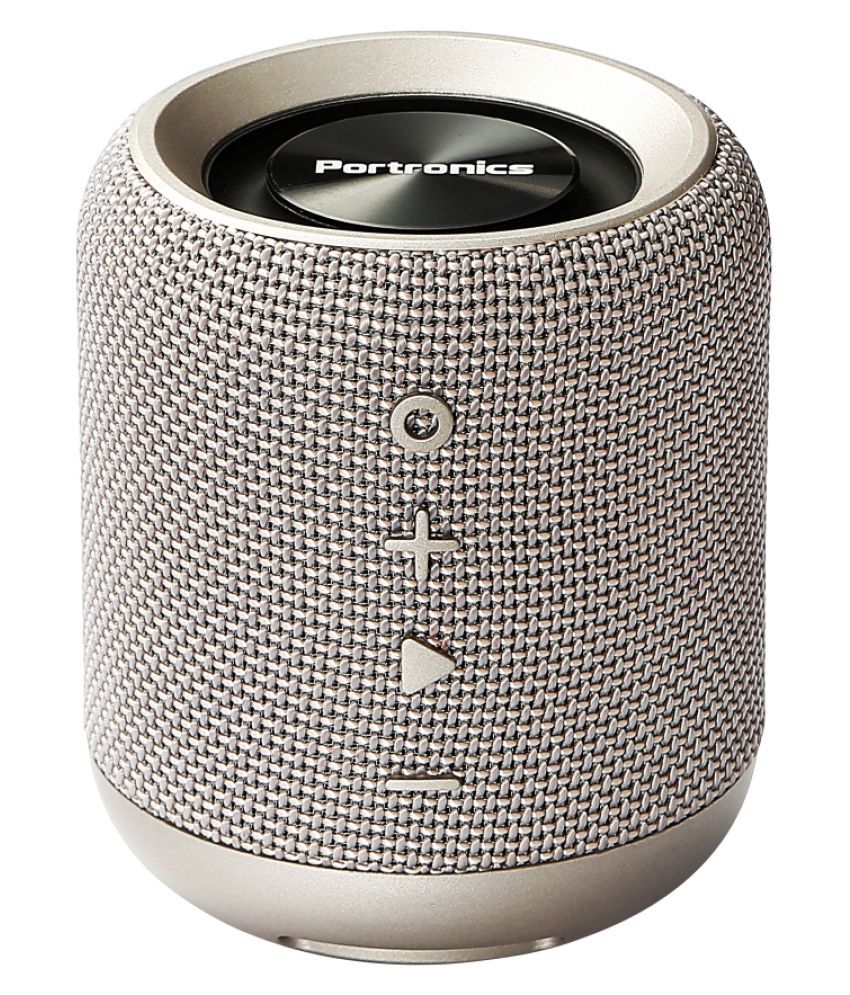Buy Portronics Sound Drum:Portable Bluetooth 4.2 Speaker Aux, inbuilt ...