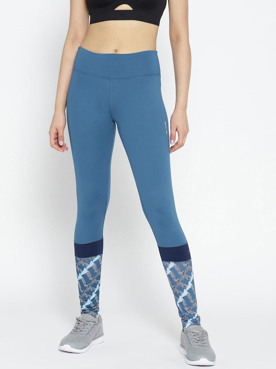     			Alcis Polyester Blend Tights - Blue