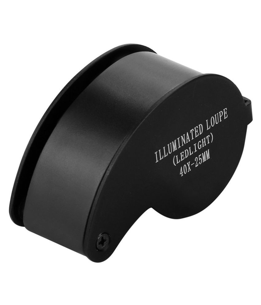 LED Illuminated Jewellers Jewellery Loupe Loop Magnifying Glass Eye