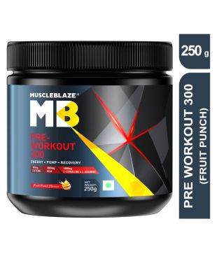 Muscleblaze Pre Workout 300 250 Gm Buy Muscleblaze Pre