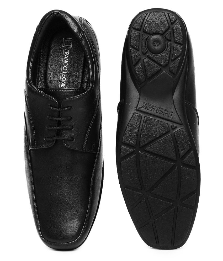 franco leone black shoes