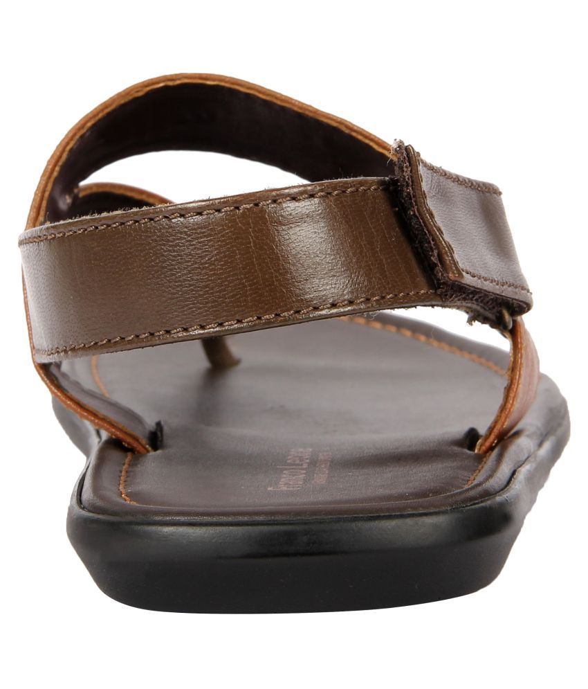 franco leone tan sandals