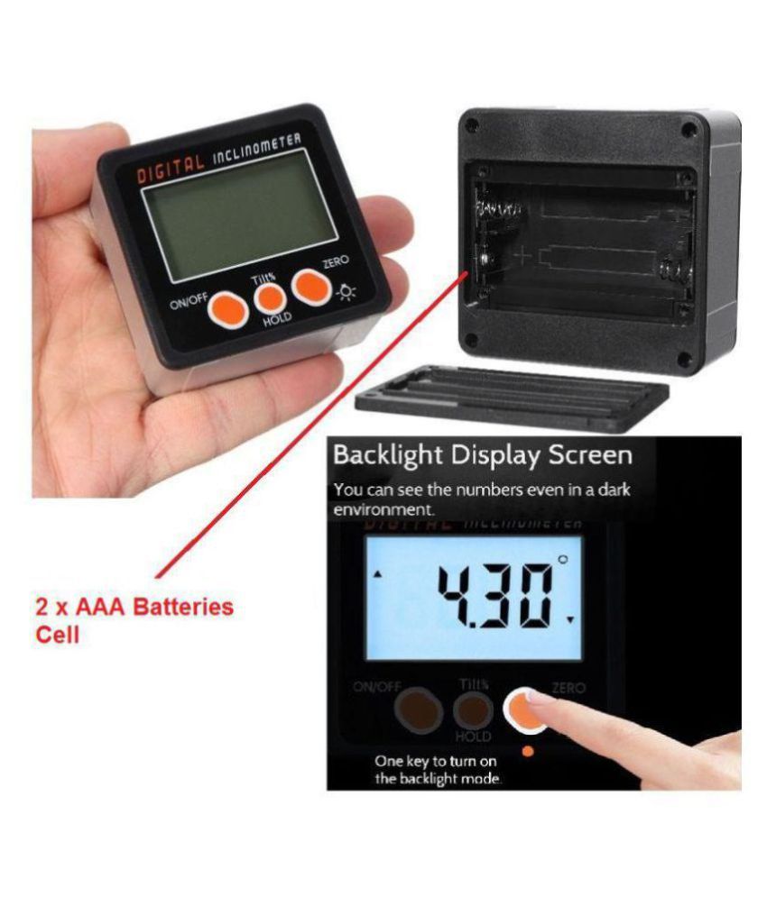 Digital Inclinometer Electronic Protractor Bevel Box Digital Levels