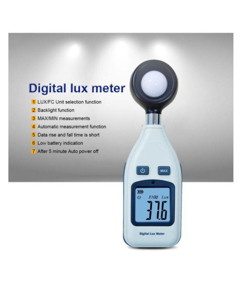 GM1010 Digital Light Meter Luminometer Photometer Digital Lux Meter