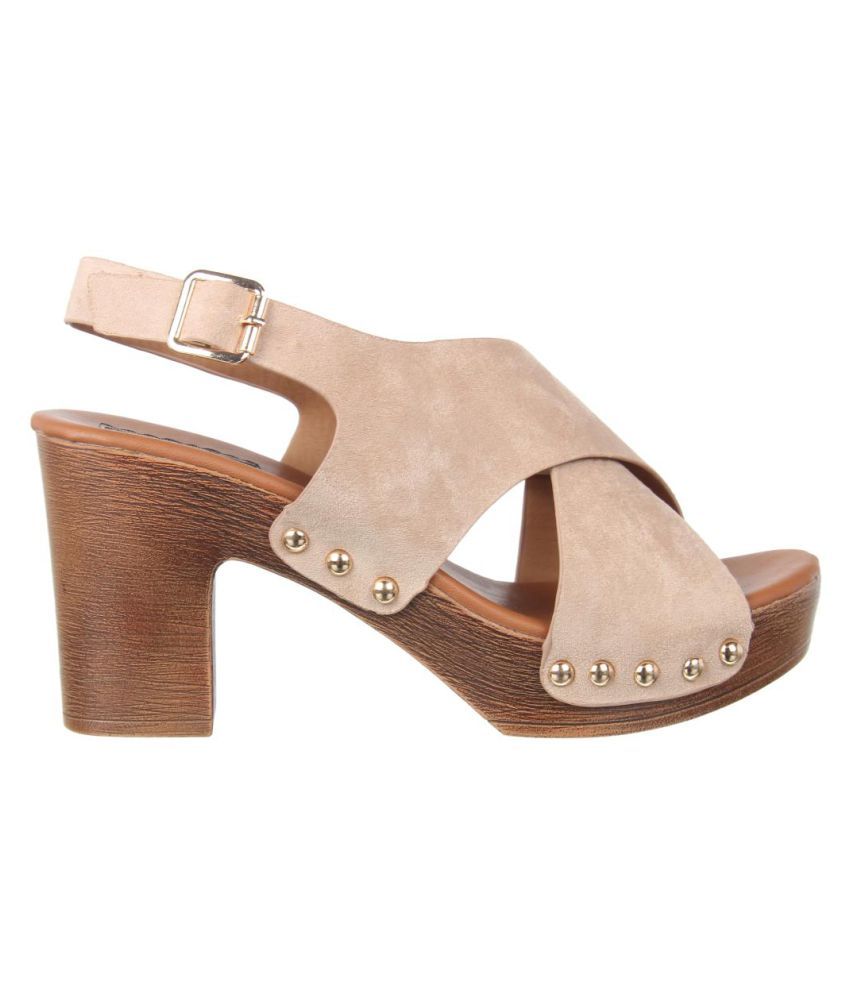 flat block heels