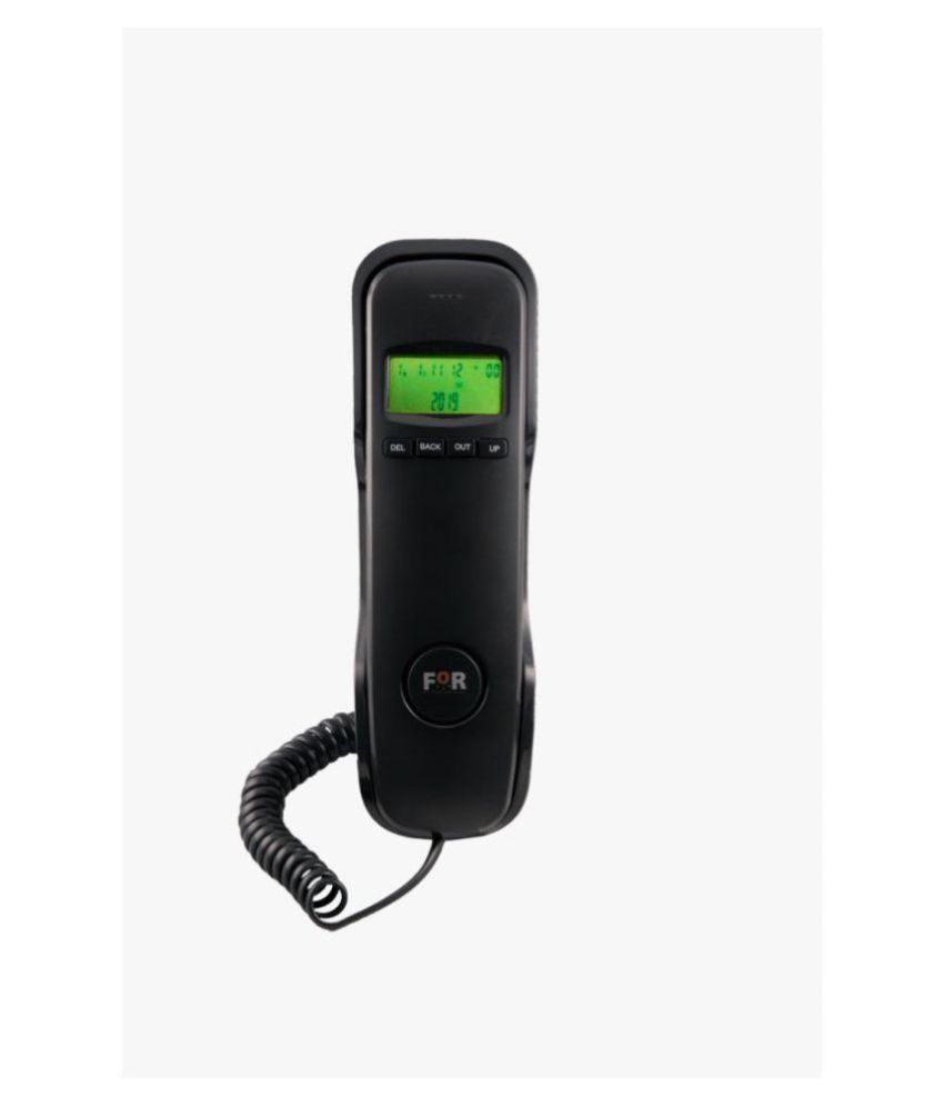 Buy For F30 Corded Landline Phone ( Black ) Online at Best Price in