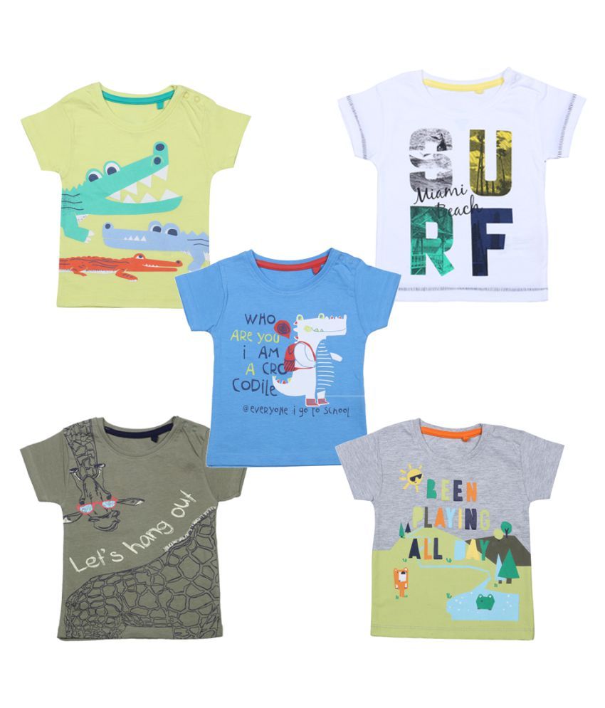 solid color infant shirts